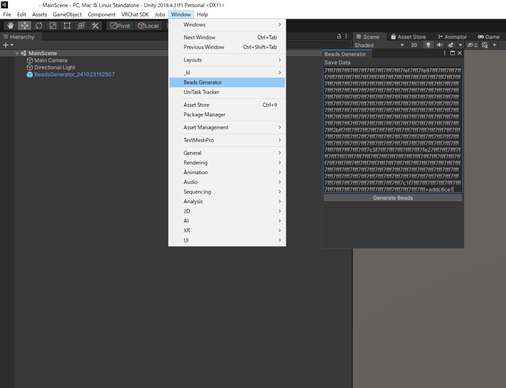 アイロンビーズ【VRChatワールドギミック】