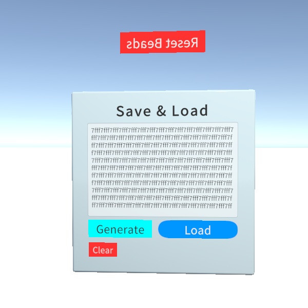 アイロンビーズ【VRChatワールドギミック】