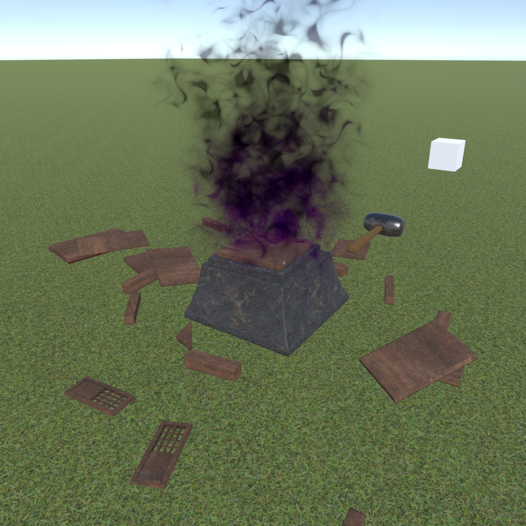 壊れやすい祭壇【VRChatワールドギミック】