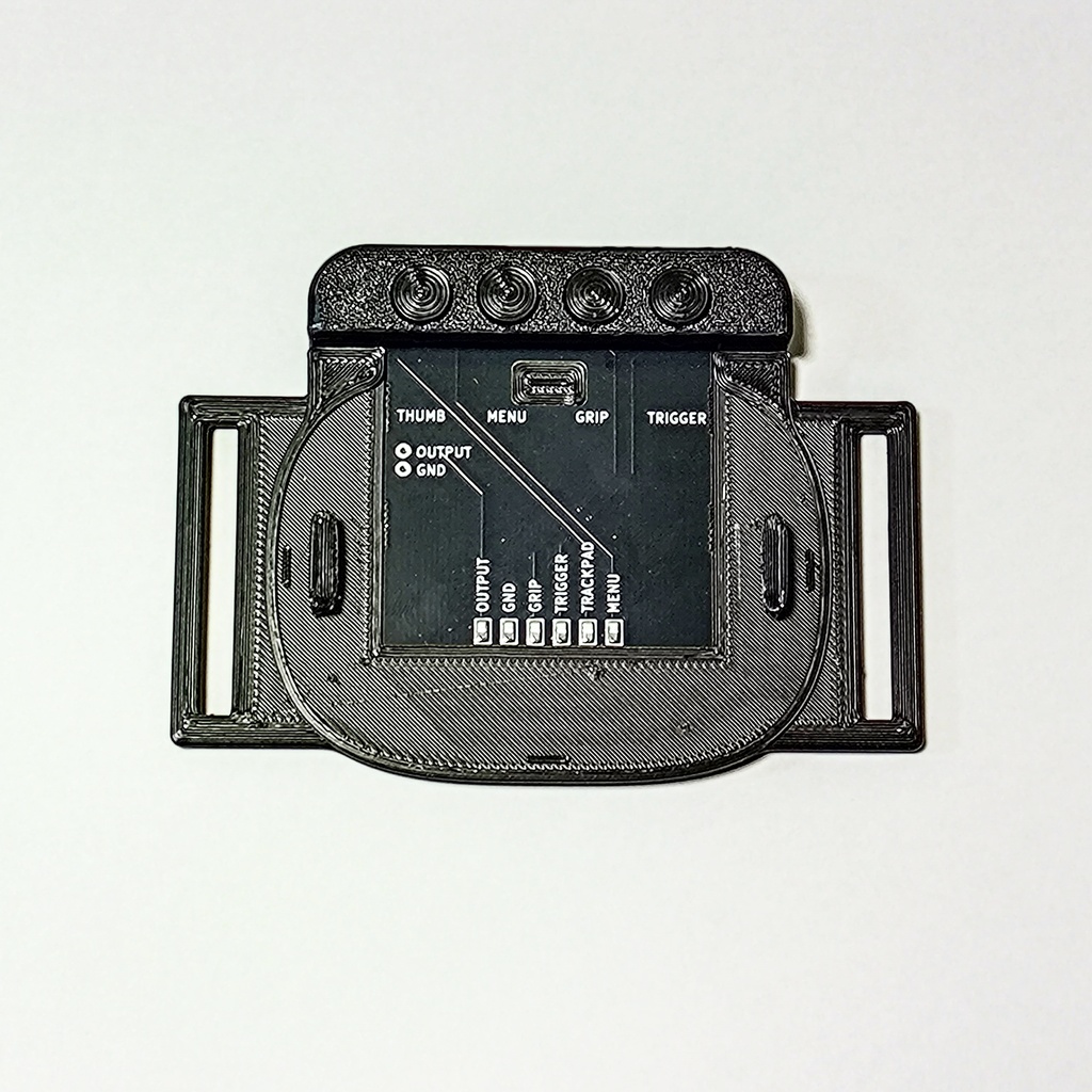 VIVEトラッカーUltimate用ボタン追加プレート