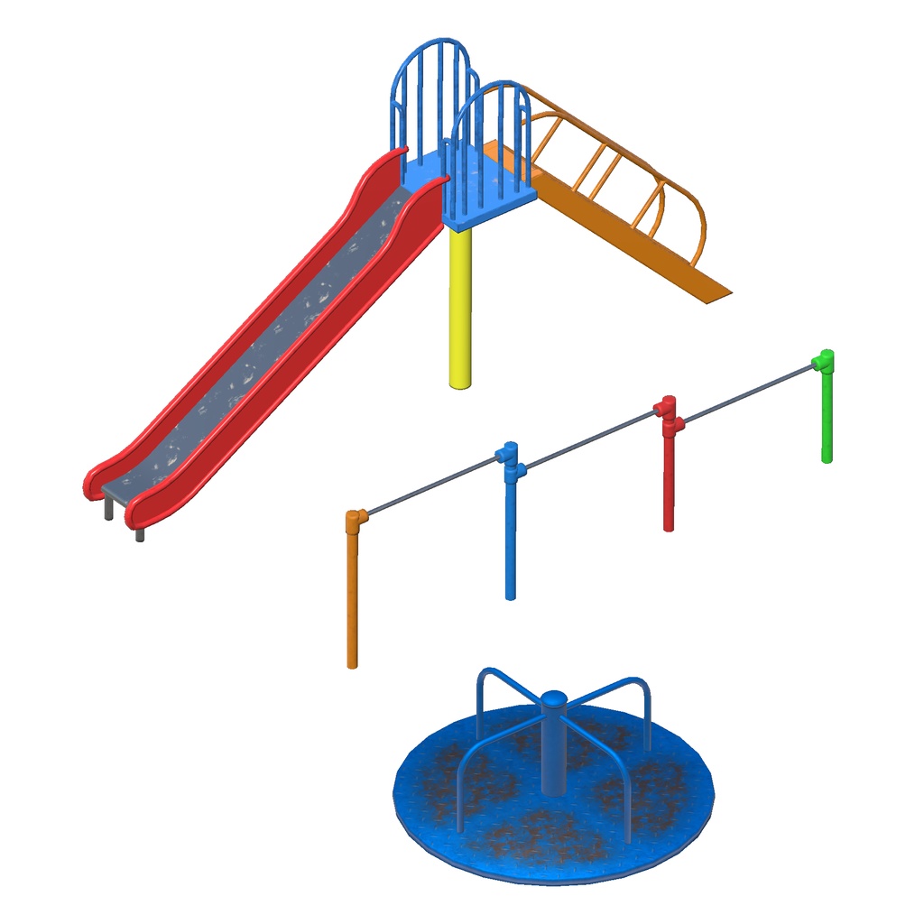 遊べる遊具【VRChatワールドギミック】