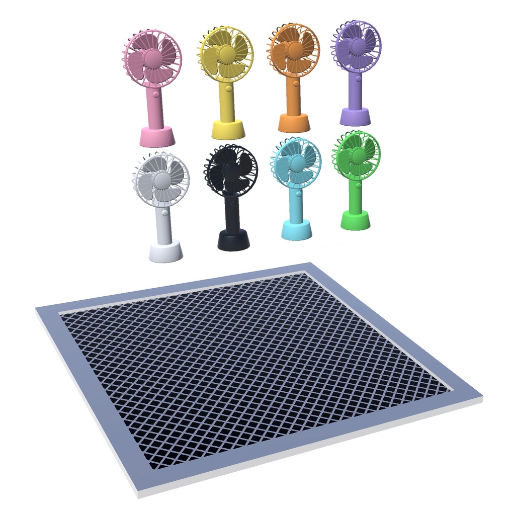 風が出るギミックセット【VRChatワールドギミック】