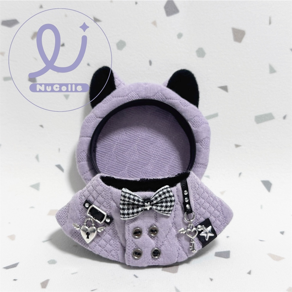 🐾猫みみベレー帽&ケープセット