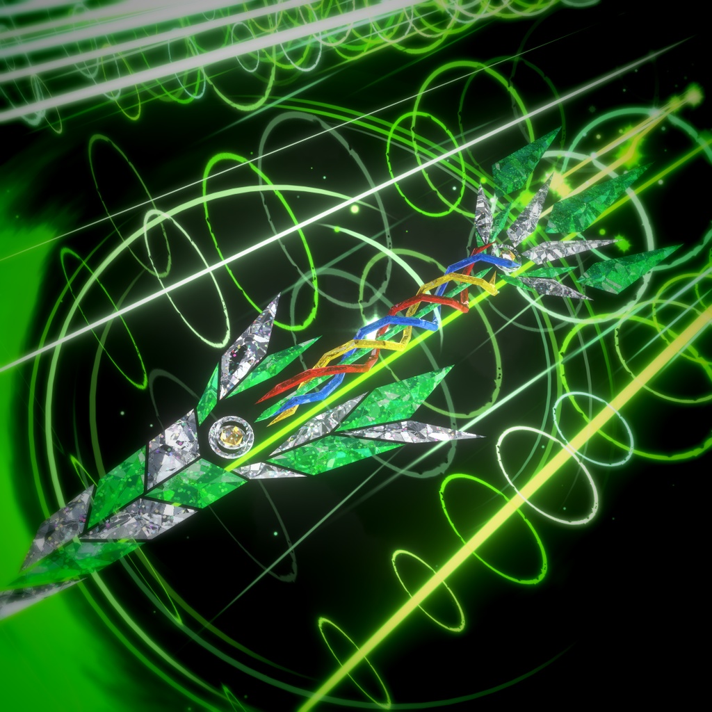 【MA/ABS3対応】オリジナル武器3Dモデル「Yggdra」