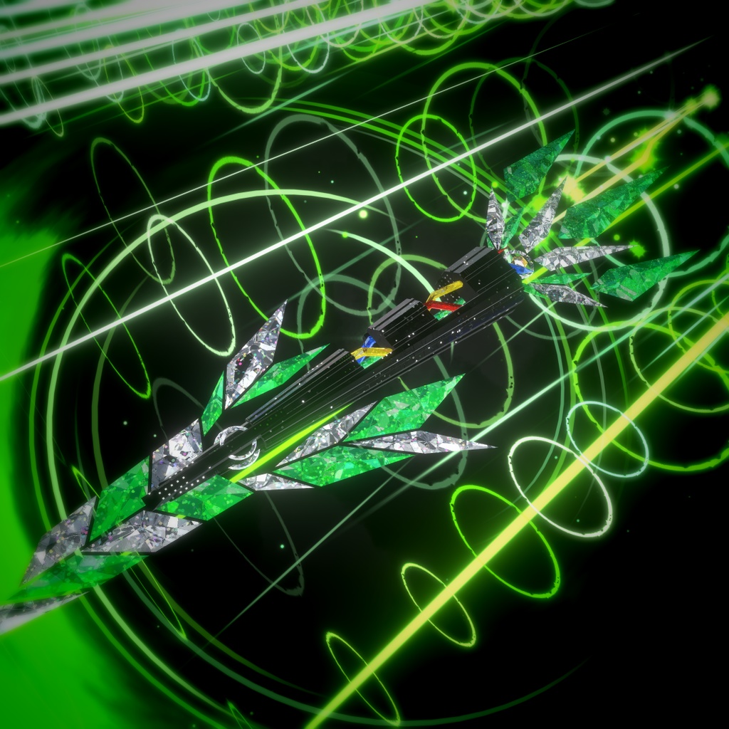 【MA/ABS3対応】オリジナル武器3Dモデル「Yggdra」