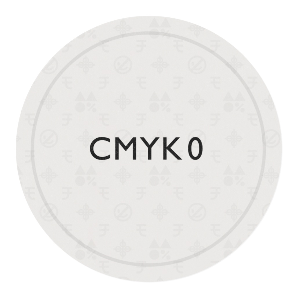 CMYK0 マスキングテープ