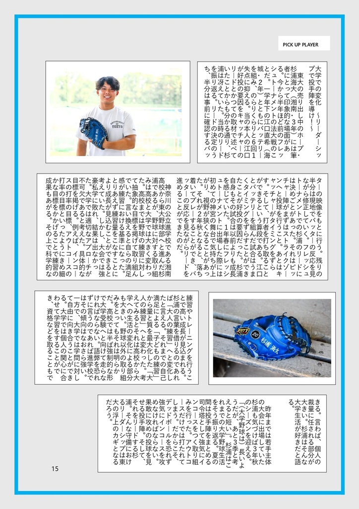 東京六大学野球図鑑~2024年秋季リーグver~