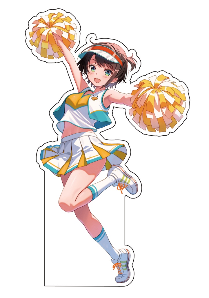 【C108】アクリルスタンド　チアガール