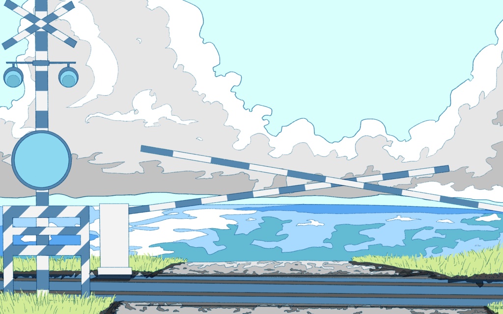 少女レイ風の背景 Megitarou Smile Booth 少女レイ風の背景 Megitarou Smile Booth