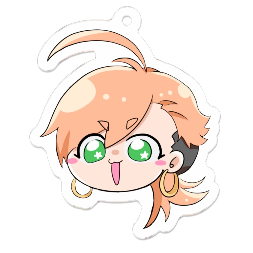 めぎちゃんアクキー50×50mm