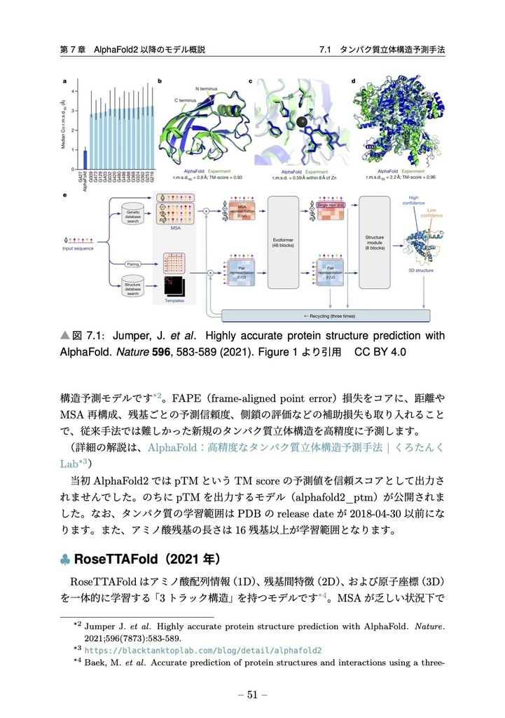 ColabFoldで学ぶタンパク質立体構造予測