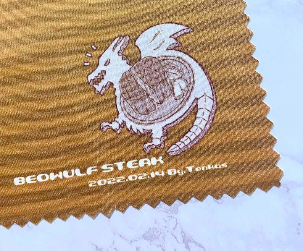 FGOバレンタイン礼装デザイン眼鏡拭き