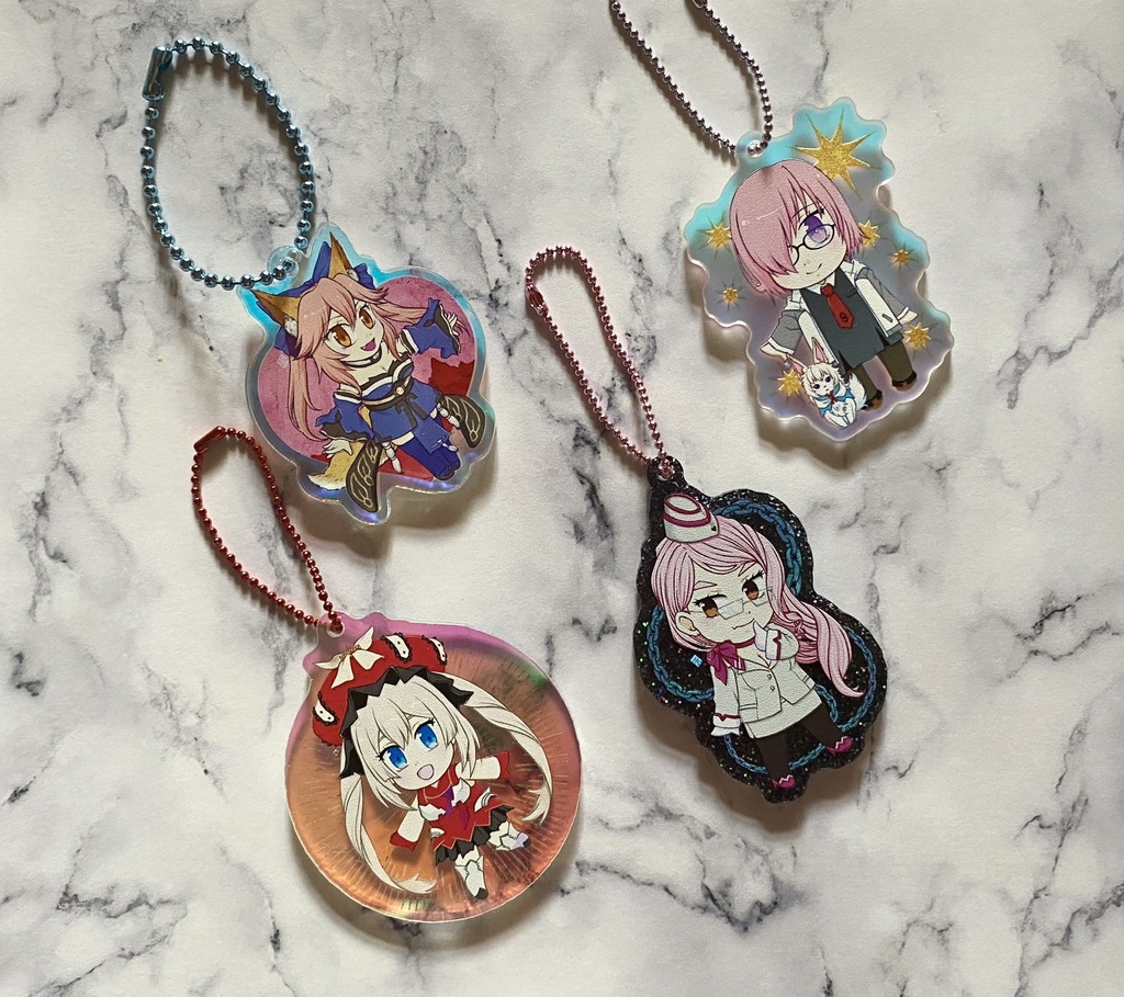FGO miniキャラアクリルキーホルダー