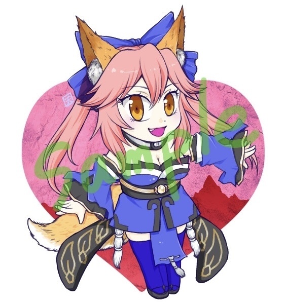 FGO miniキャラアクリルキーホルダー