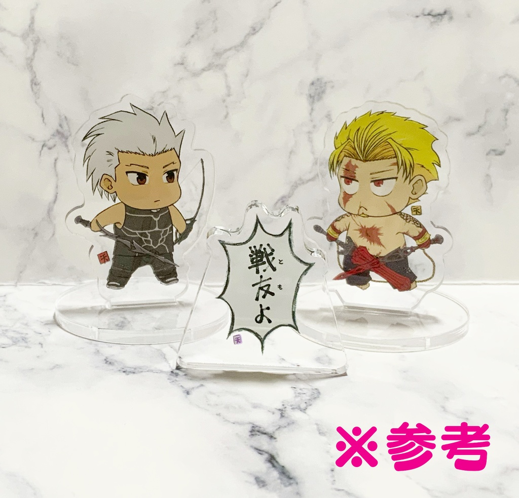 セリフアクリルスタンド