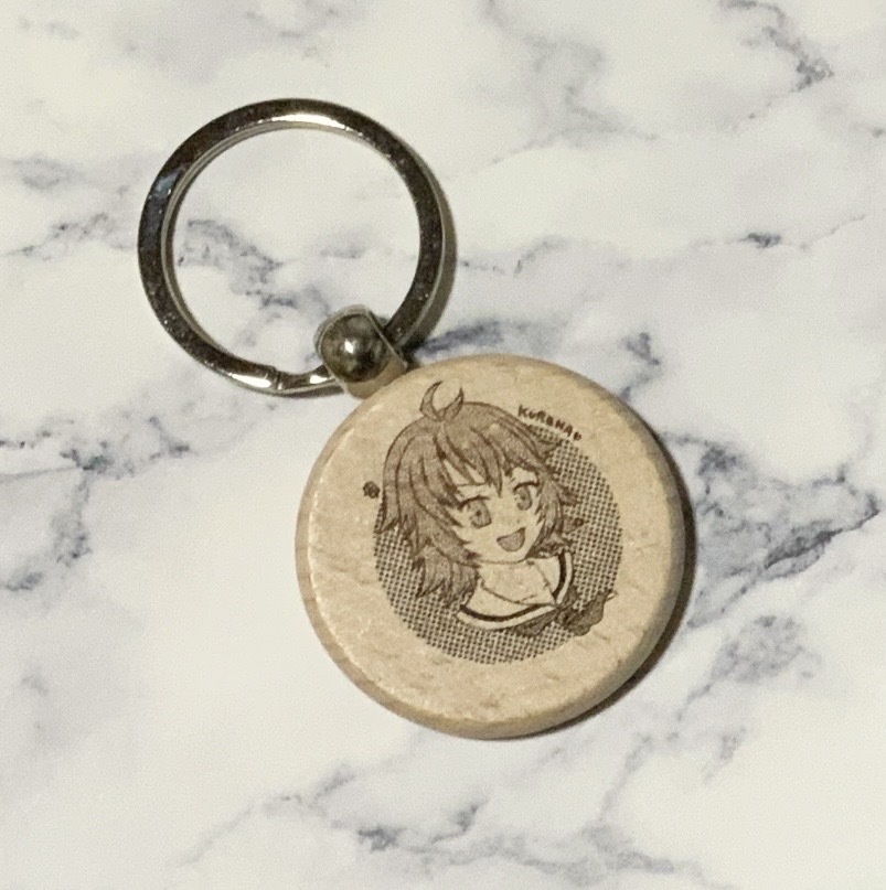 【1点のみ】大子紅葉　木製キーホルダー