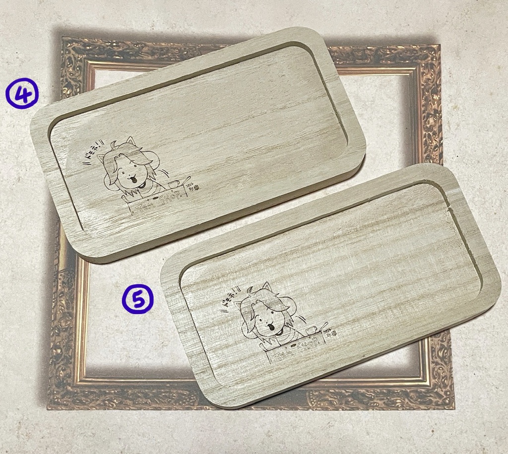 テミーの!しおり&トレー!