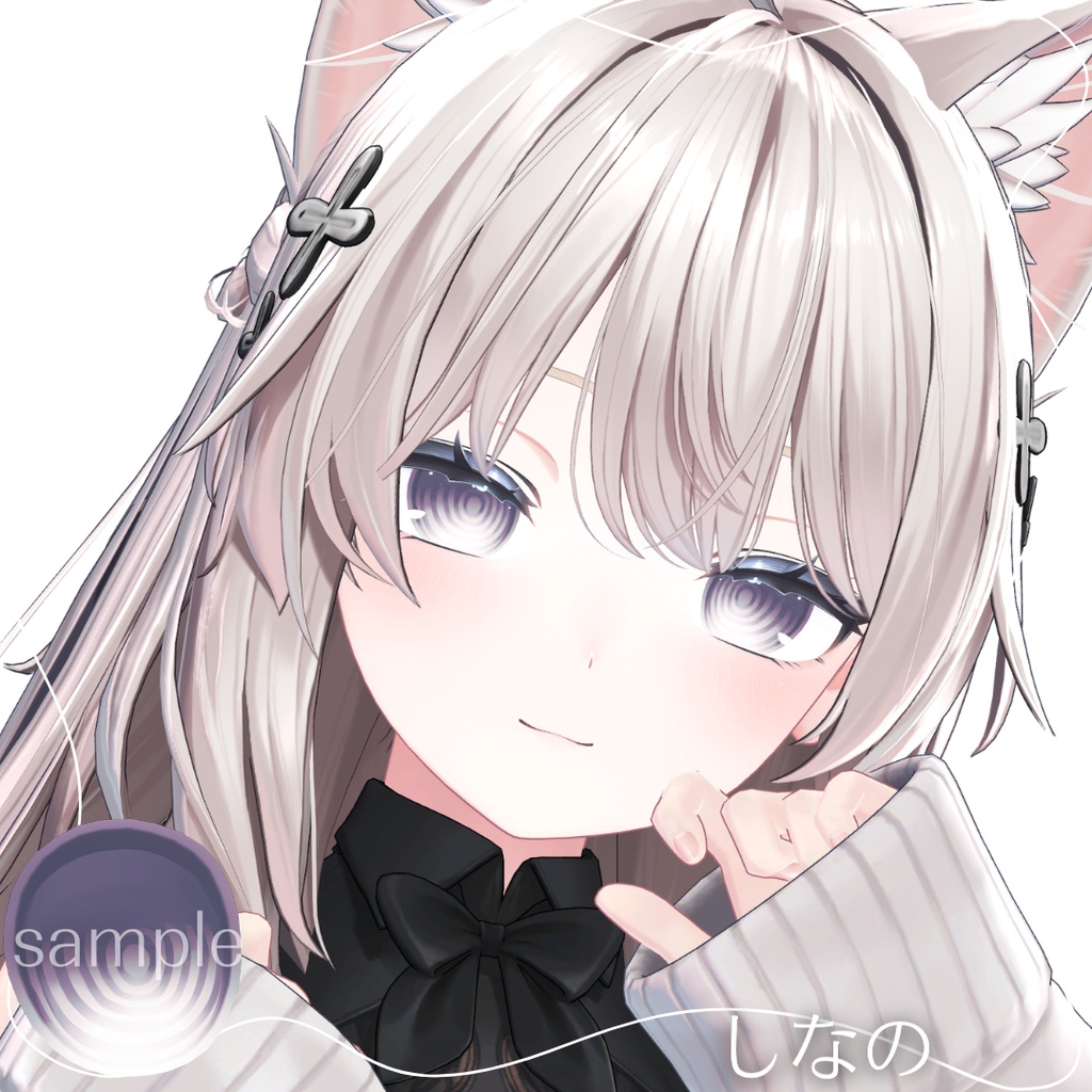 【18avatar対応】ぐるぐるEye Texture
