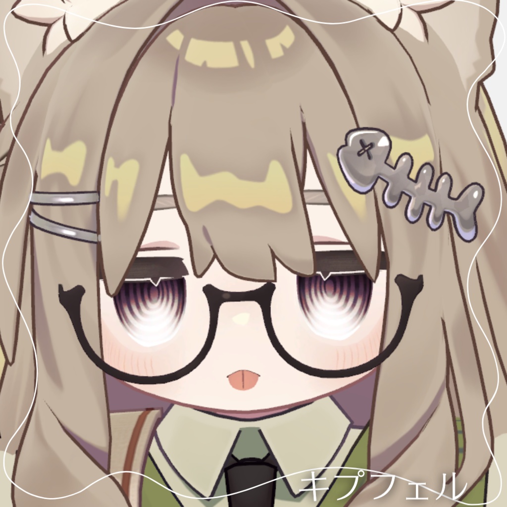 【5avatar対応】ぐるぐるEye Texture