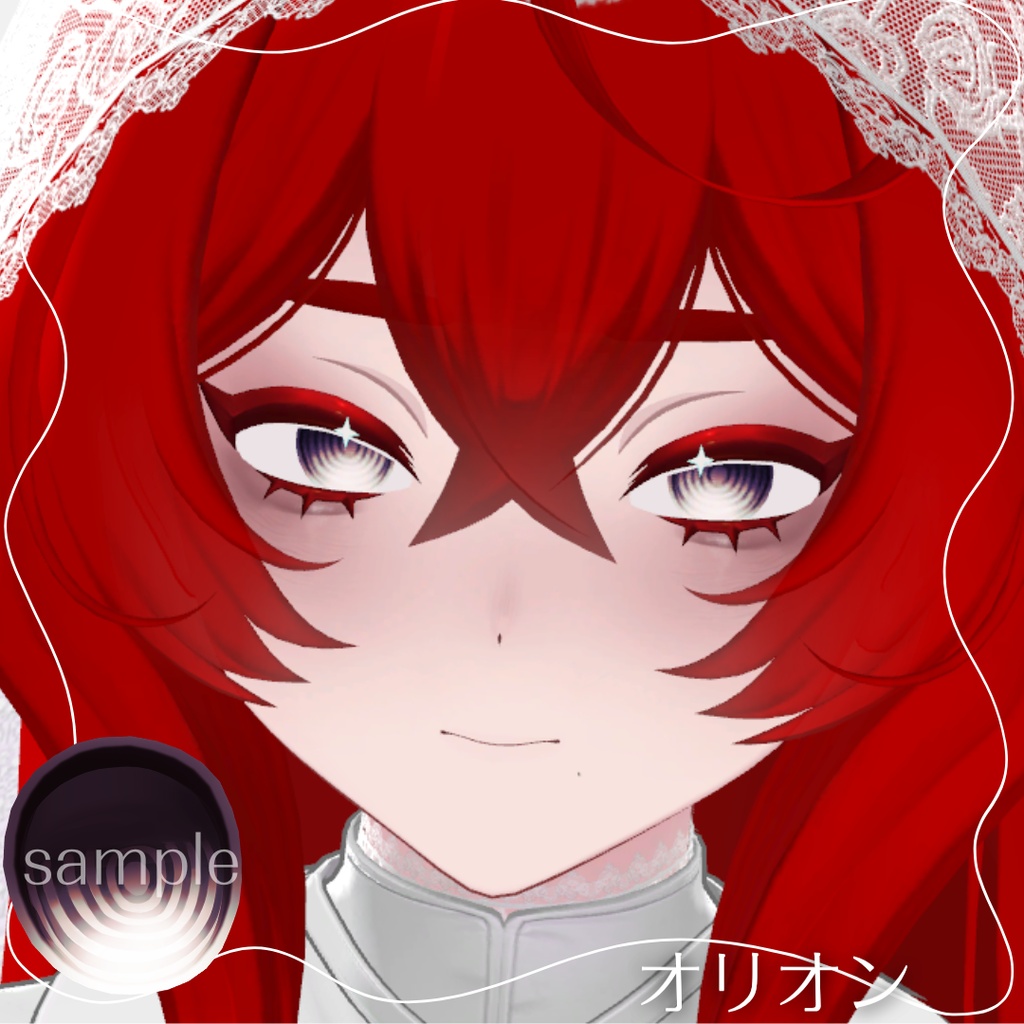 【18avatar対応】ぐるぐるEye Texture