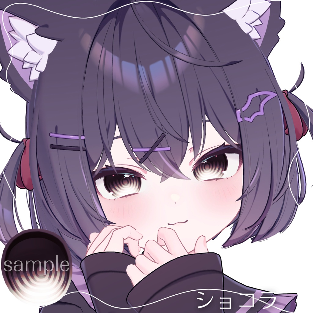 【18avatar対応】ぐるぐるEye Texture