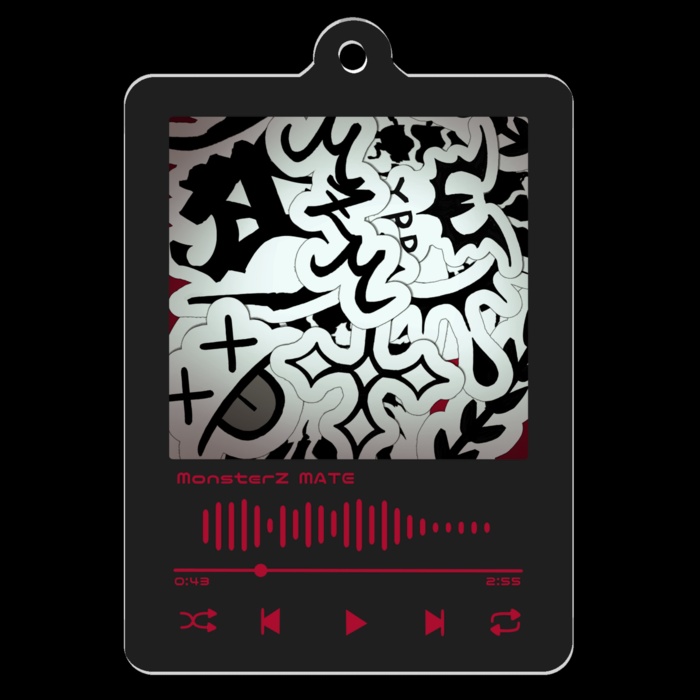 【イベント期間限定】音楽プレーヤー風アクリルキーホルダー