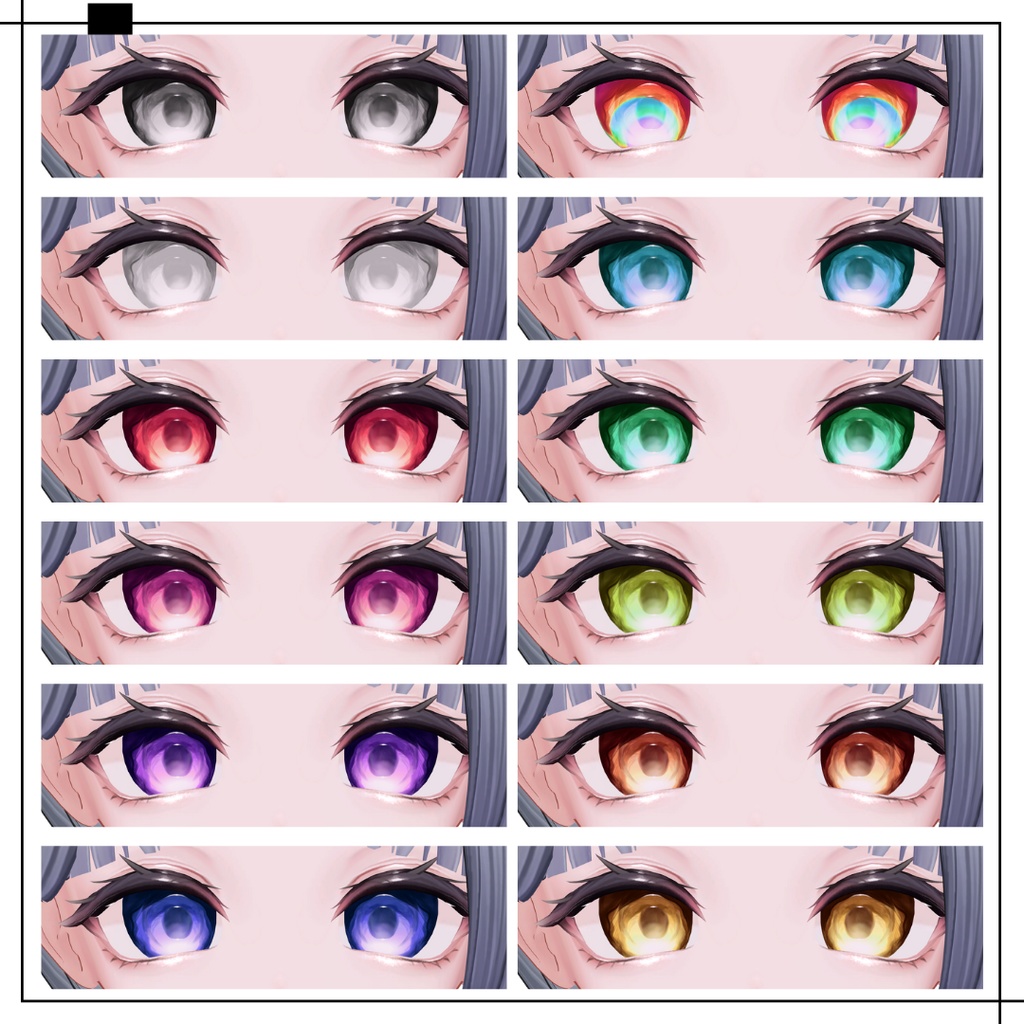 【Milltina】Eye&makeup Texture