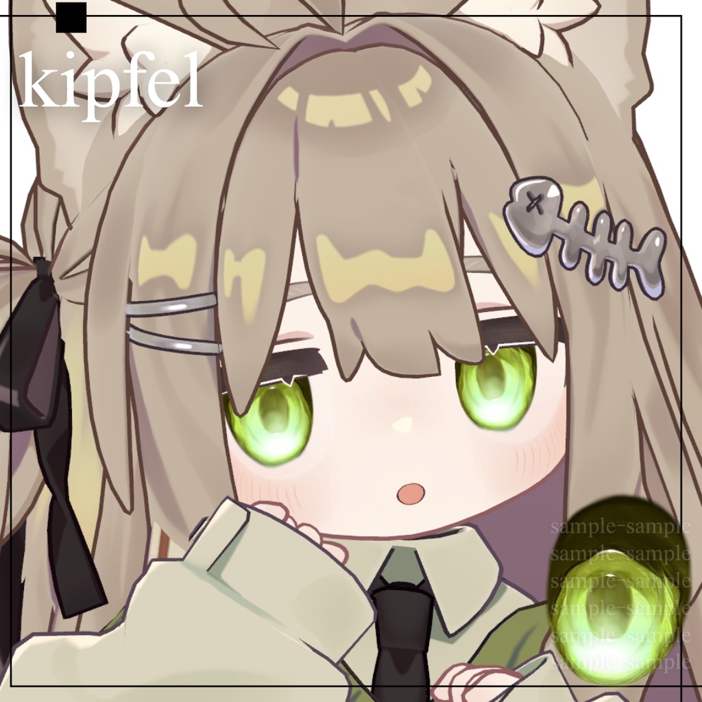 販売記念セール【13avatar】ほわうるEye Texture