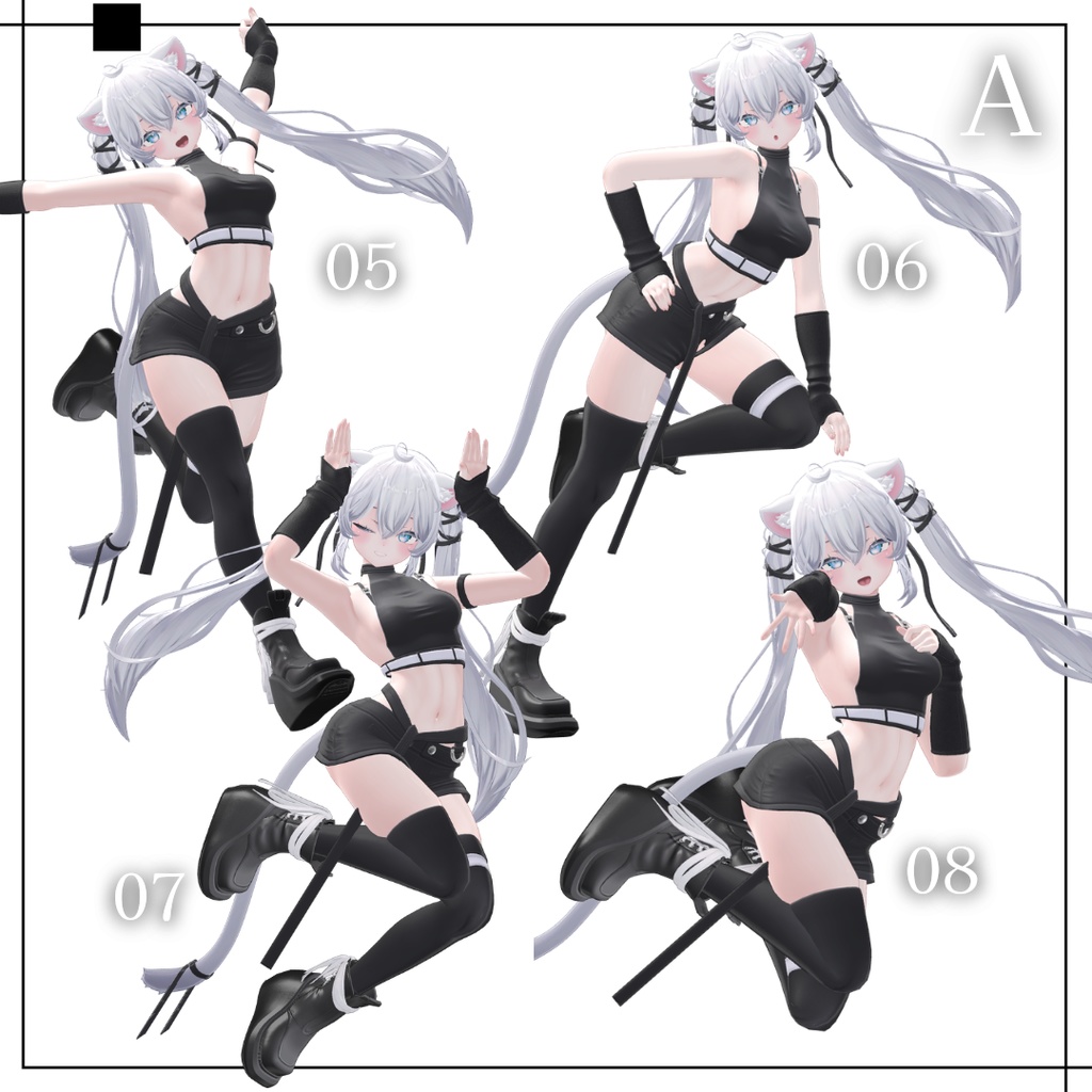 【FREEあり】写真撮影向けポーズ集 45種