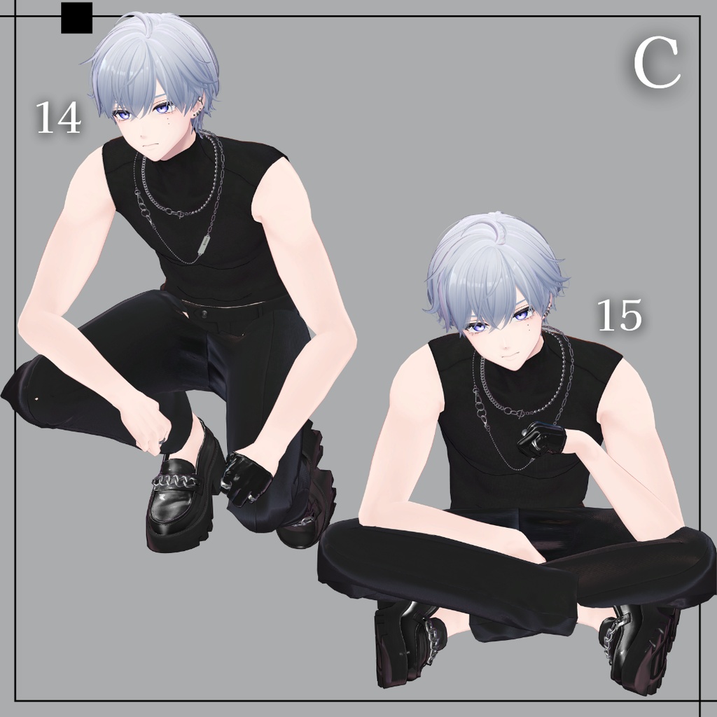 【期間限定無料】写真撮影向けポーズ集 45種