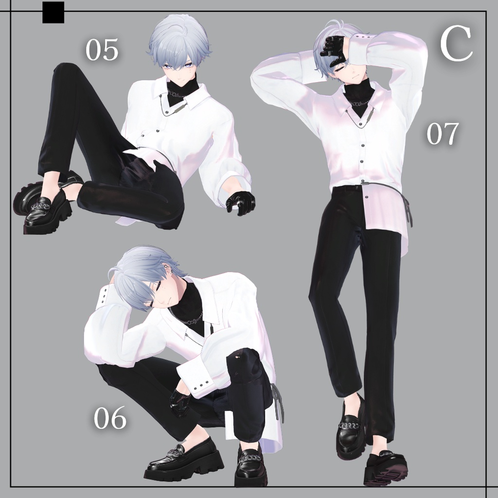 【期間限定無料】写真撮影向けポーズ集 45種