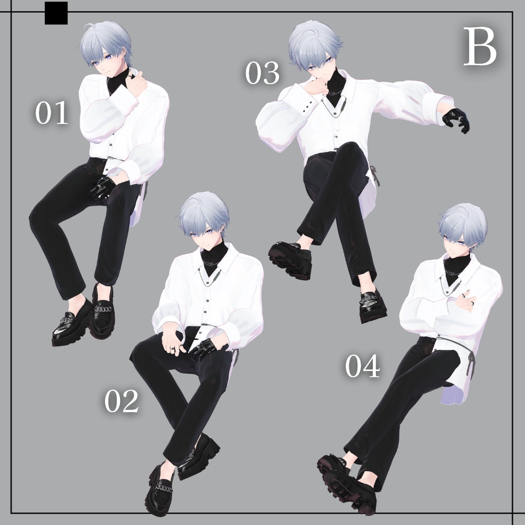 【期間限定無料】写真撮影向けポーズ集 45種