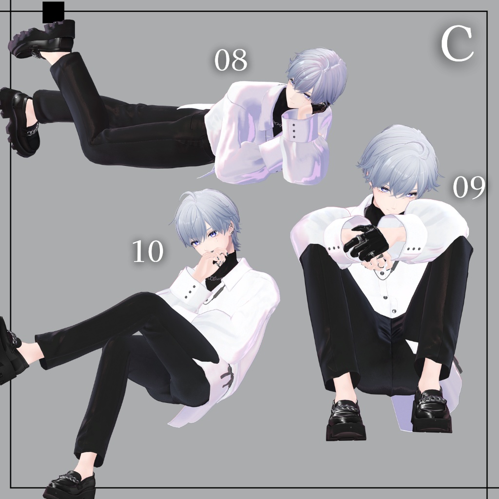 【期間限定無料】写真撮影向けポーズ集 45種