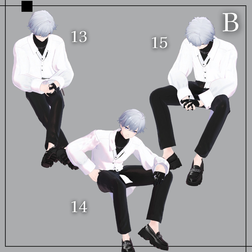 【期間限定無料】写真撮影向けポーズ集 45種