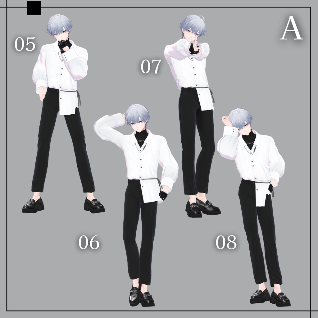 【期間限定無料】写真撮影向けポーズ集 45種