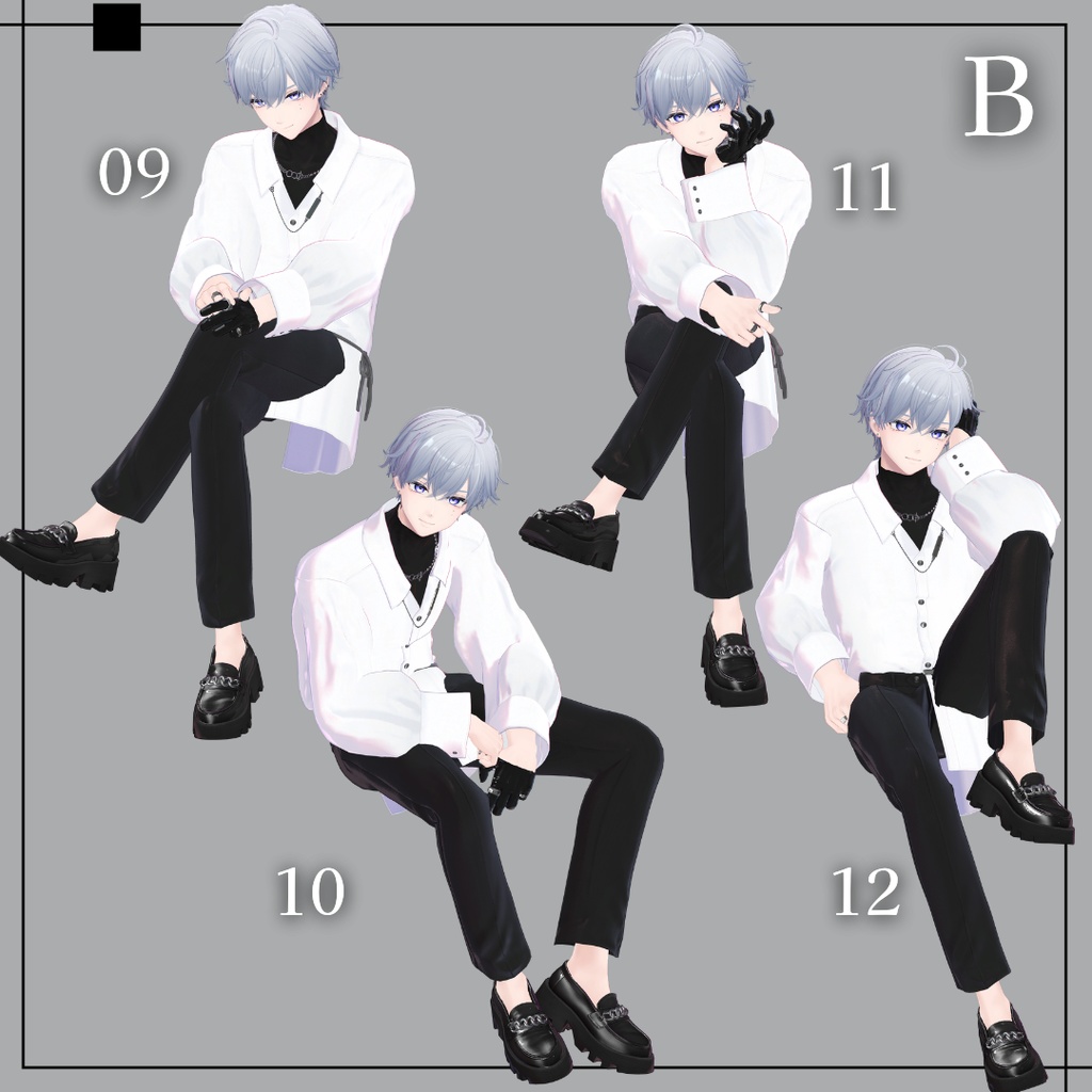 【期間限定無料】写真撮影向けポーズ集 45種