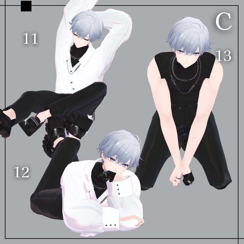 【期間限定無料】写真撮影向けポーズ集 45種