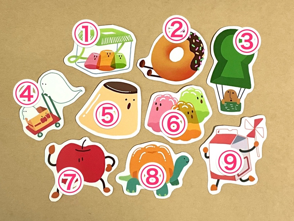 ステッカー(9種)