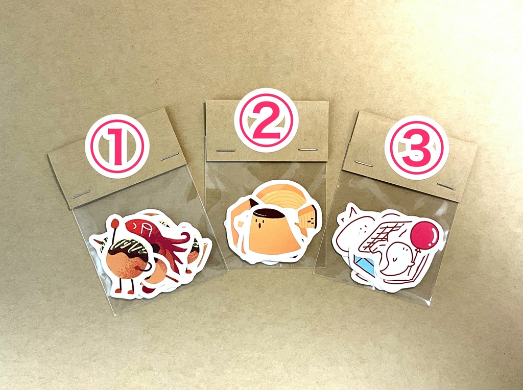 フレークシール(3種)