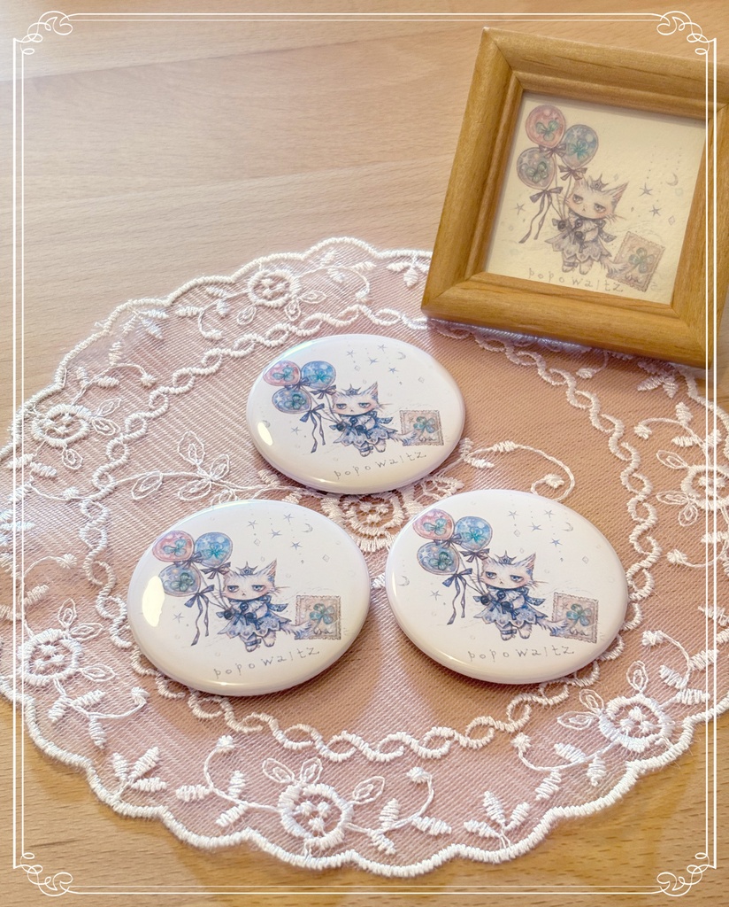 ◆缶マグネット『ちいさな おすそわけ』