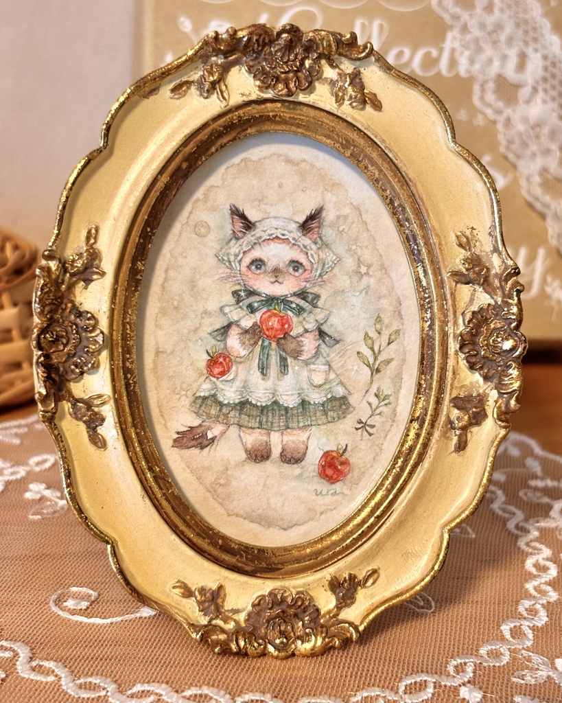 ◆原画『ノエルとリンゴとバブーシュカ』