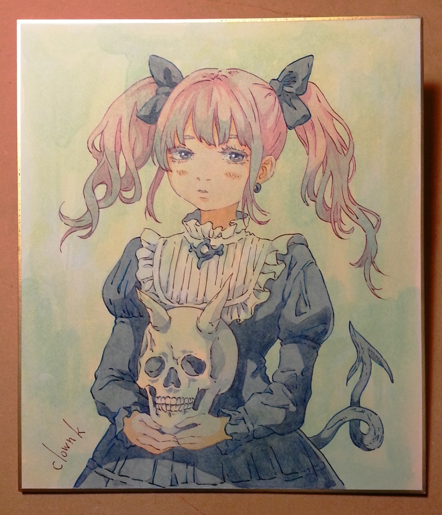 オリジナルイラスト「mint」