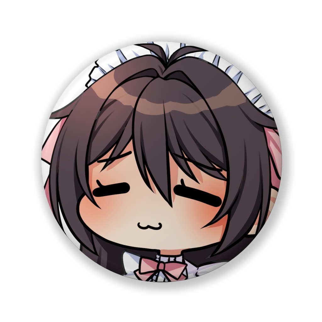 缶バッジ・ももちゃん(むふー)