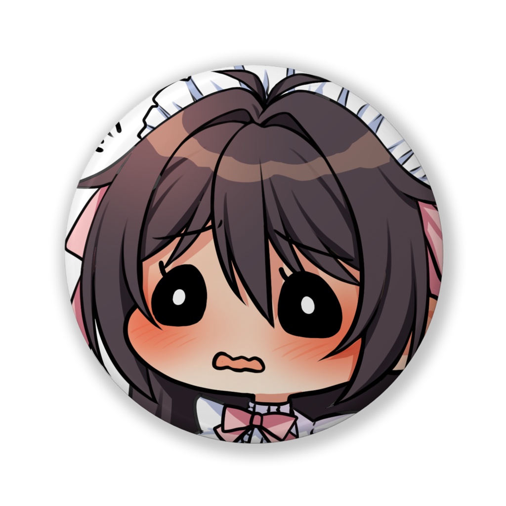 缶バッジ・ももちゃん（あわわっ）