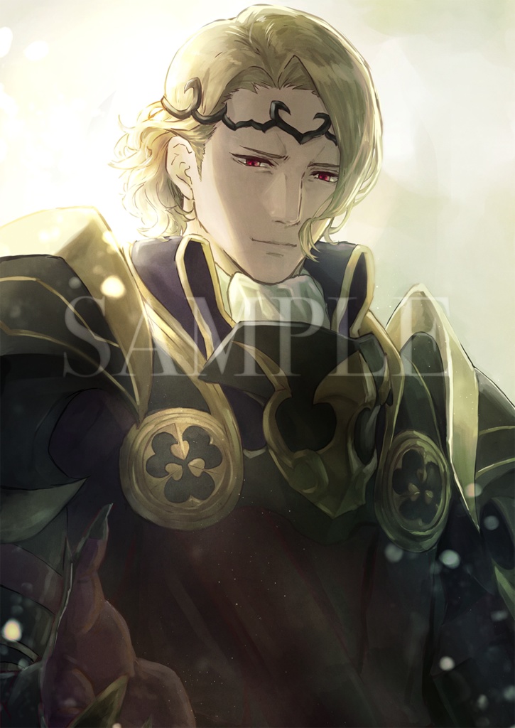 イラスト再録本「黒曜の月」