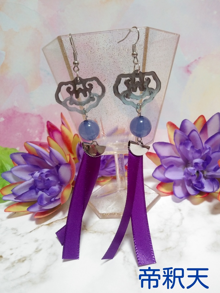 帝釈天&梵天イメージピアス