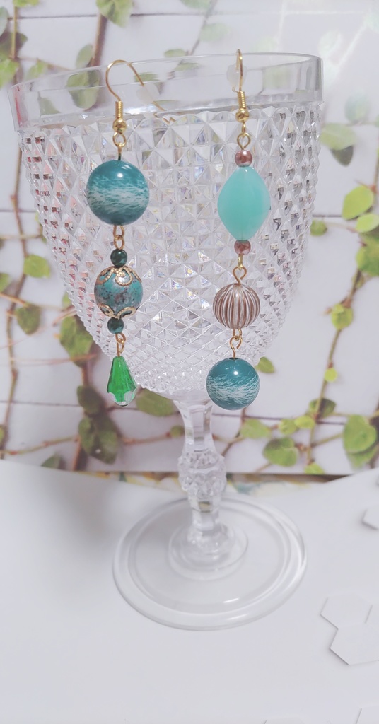 千空イメージピアス