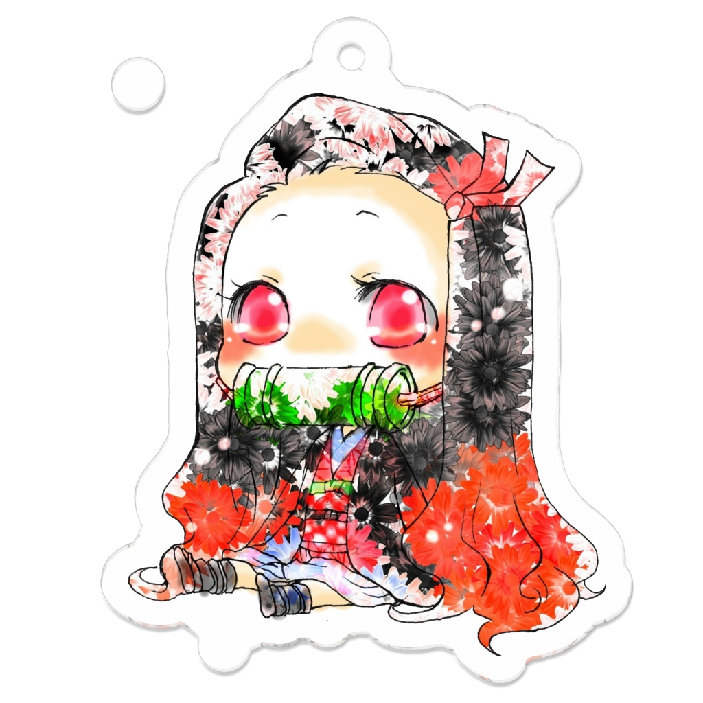 禰豆子アクキー