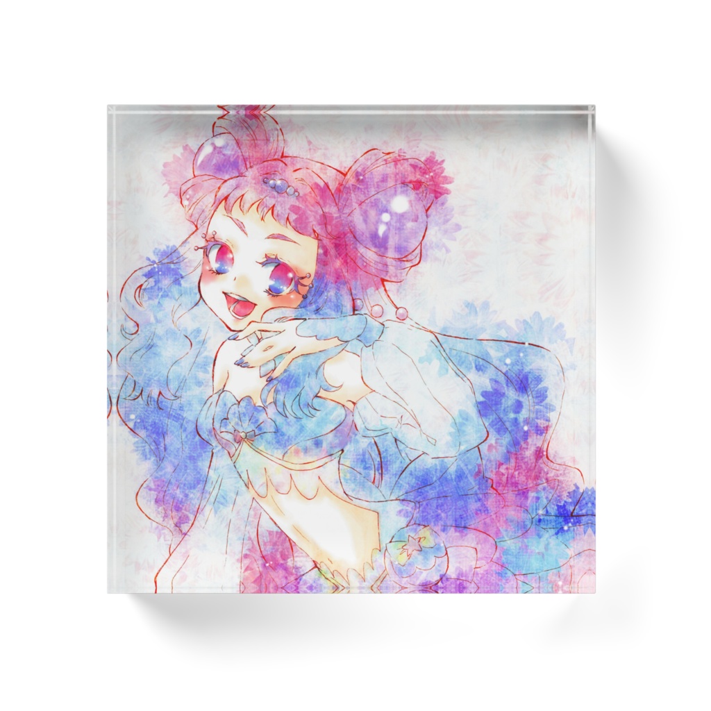 キュアラメールアクリルブロック