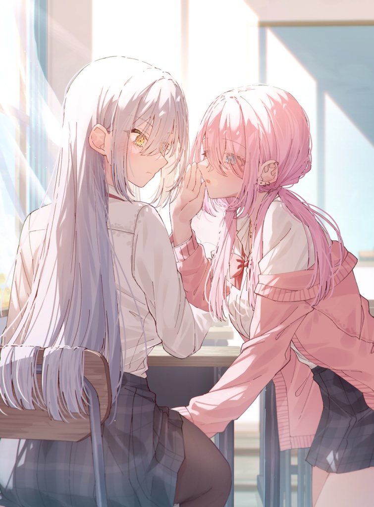 【C101新刊セット】MIO×REO 百合シチュエーションイラスト集